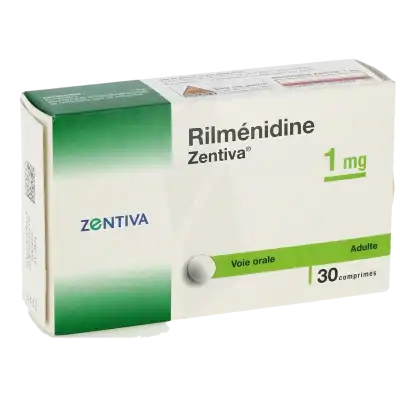 Rilmenidine Zentiva 1 Mg, Comprimé à La Ricamarie