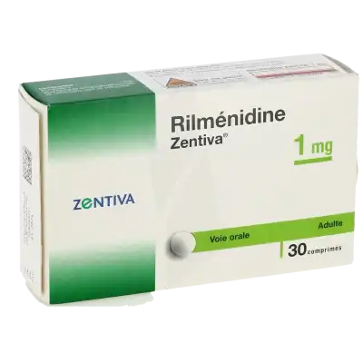 Rilmenidine Zentiva 1 Mg, Comprimé à NANTERRE