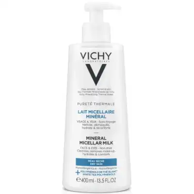 Vichy Purete Thermale Lait Micellaire Fl Pompe/400ml à VIC-FEZENSAC