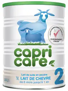 Capricare 2eme Age Lait Poudre De Chèvre Entier 800g à Bressuire