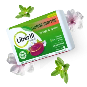 Libérill Gomme Gorge Irritée B/50g