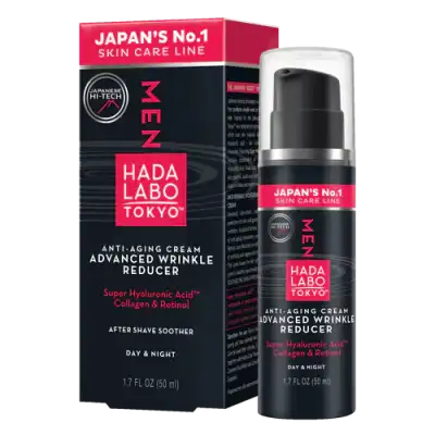 Hada Labo Tokyo Rohto Homme Crème Anti-âge Avancée Réduction Rides Fl airless/50ml
