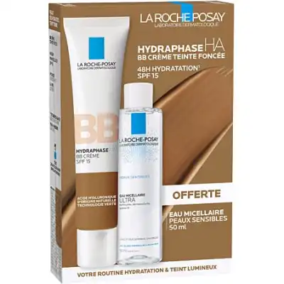 La Roche Posay Hydraphase Bb Creme Crème Teintée Foncée T/40ml+eau Micellaire à ANGLET