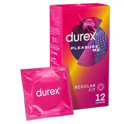 Durex Pleasure Me Préservatif Etui/12 à VALENCE