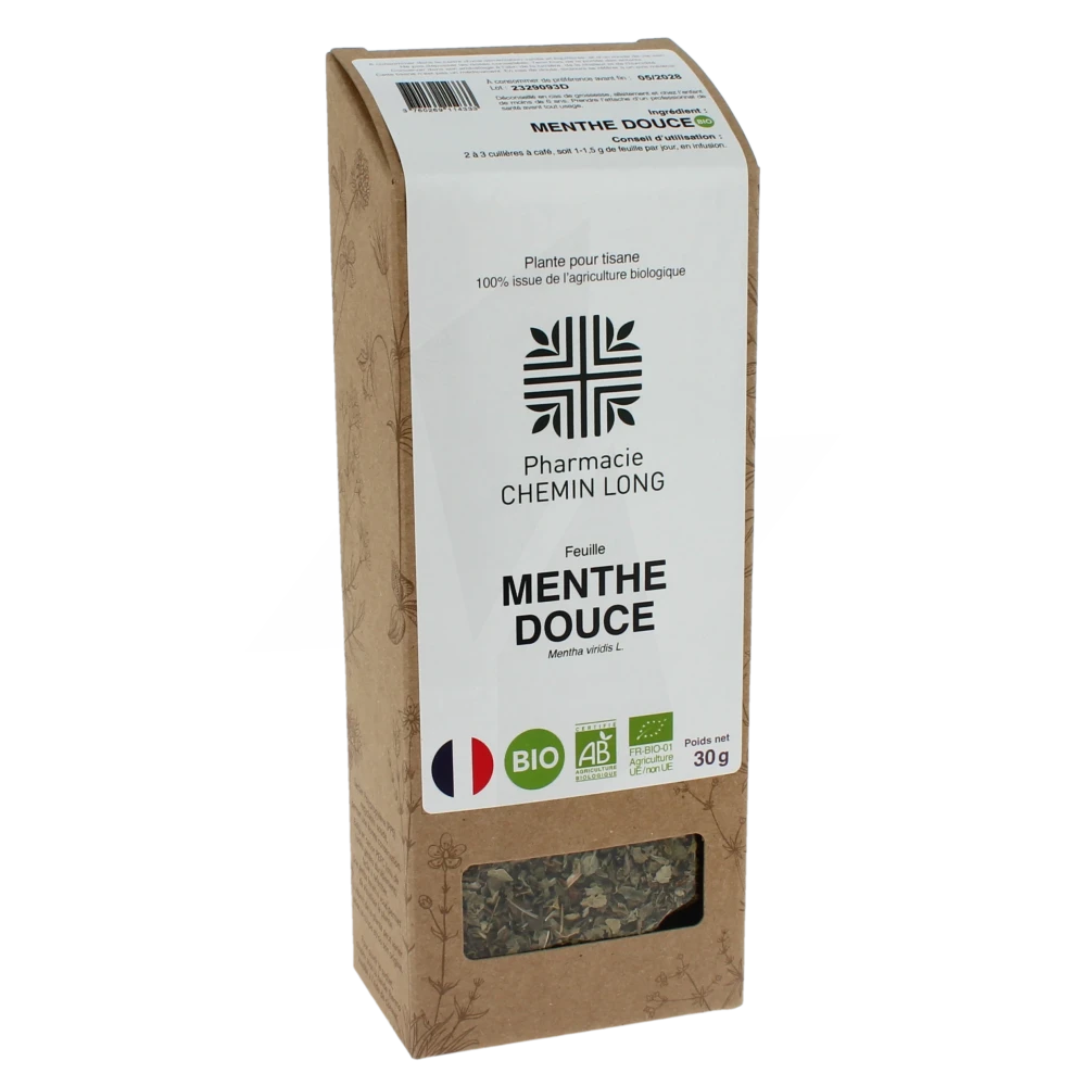 L'herbothicaire Menthe Douce Bio Tisane B/30g