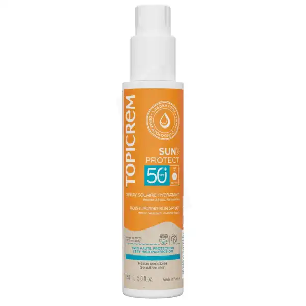 Topicrem Sun Protect Spf50 Spray Solaire Fl/150ml