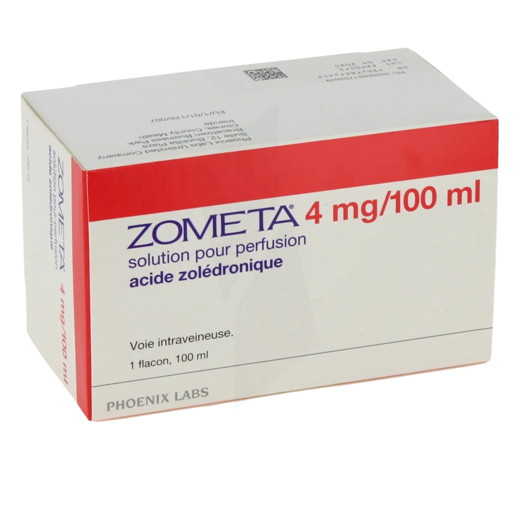 Zometa 4 Mg/100 Ml, Solution Pour Perfusion