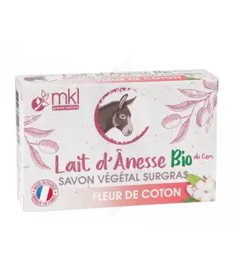 Mkl Savon Lait D'Ânesse Fleur De Coton 100g à Pau