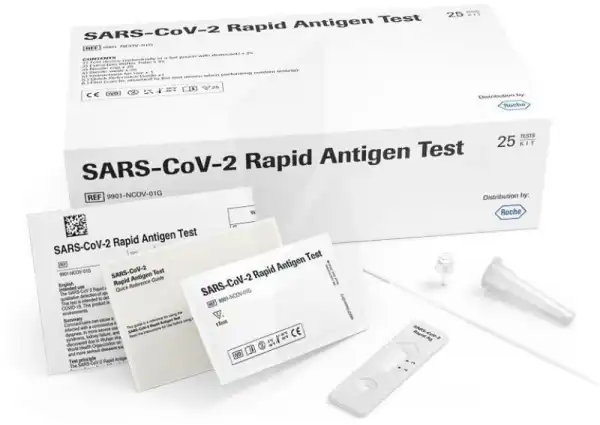 Roche Diagnostics Sars-cov-2 Rapid Antigen Test _ Test Antigénique Covid Kit/25 Sachets