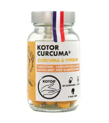 Kotor Curcuma Piperine Cpr 60 à MARIGNANE