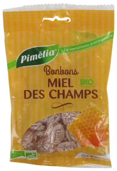 Pimelia Bio Bonbons Miel Des Champs Sachet/100g