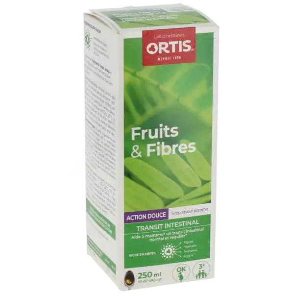 Ortis Fruits & Fibres Action Douce Sirop Fl/250ml