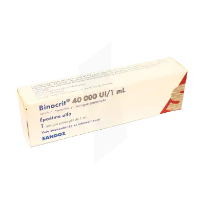 Binocrit 40 000 Ui/ml, Solution Injectable En Seringue Préremplie à Osny
