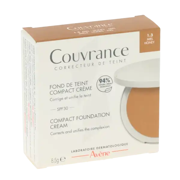 Avene Couvrance Fond De Teint Crème Miel 1.3 Boîtier/8,5g