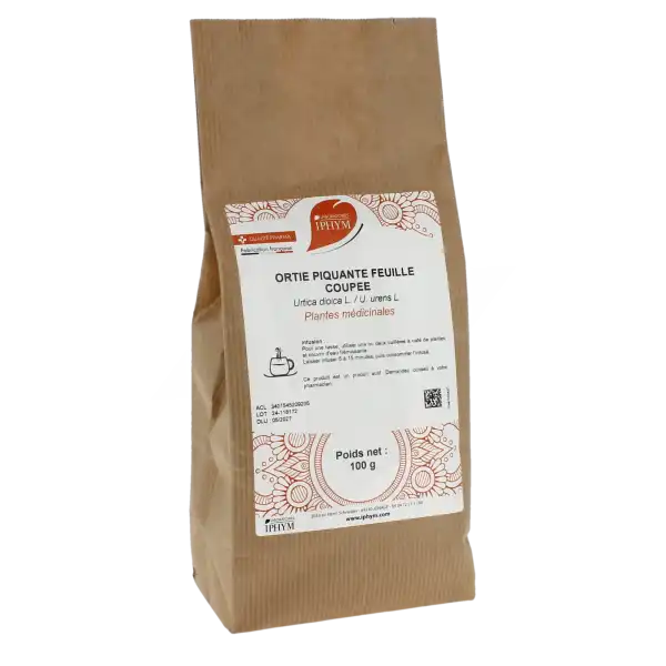 Iphym Santé Ortie Piquante Plantes En Vrac Entières Et Coupées 100g