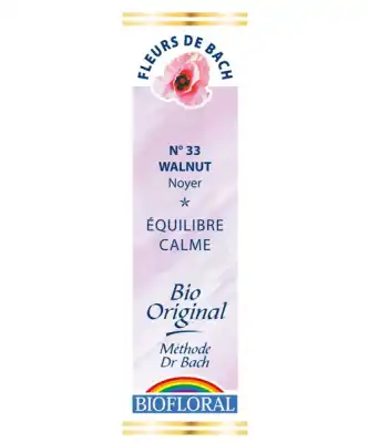 Biofloral Fleurs De Bach Walnut N°33 Elixir à Saint-Etienne