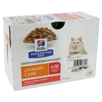 Prescription Diet Chat - Urinary care 12x85g Saumon