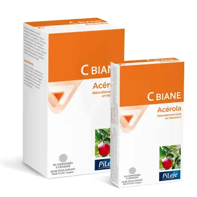 Pileje C Biane Acérola 40 Comprimés à Ris-Orangis