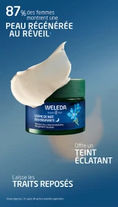 Weleda Soins Visage Gentiane Bleue & Edelweiss Crème De Nuit Pot/40ml