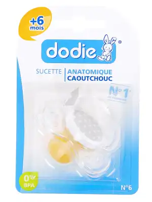 Sucette Dodie Anatomique Caoutchouc 6 Mois + à MONTEREAU-FAULT-YONNE