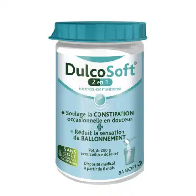 Dulcosoft 2 En 1 Constipation Et Ballonnement Poudre à Diluer Fl/200g à Montricoux