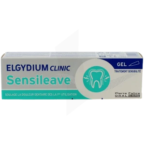 Elgydium Clinic Sensileave Gel Dent Dents Sensibles Hypersensibilité Dentaire T/30ml