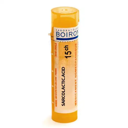 Boiron Sarcolacticum Acidum 15ch Granules Tube De 4g