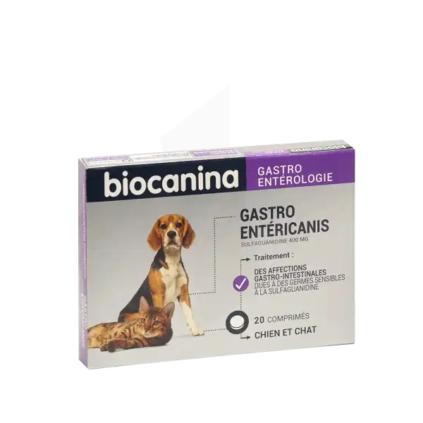 Biocanina Gastroentericanis Comprimés T/20