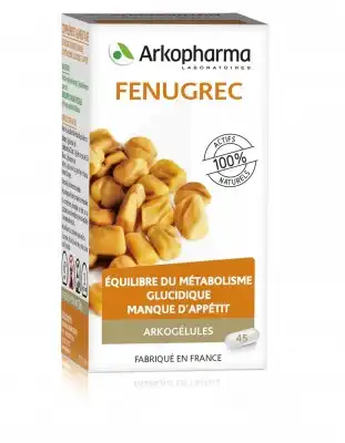 Arkogelules Fenugrec Gélules Fl/45 à Bordeaux