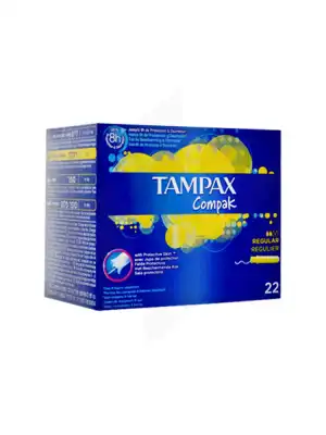 Tampax Compak Régulier Tampon Flux Normal à MARIGNANE