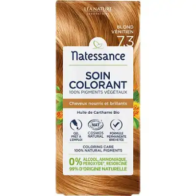 Natessance Soin Colorant Gel 100% Pigments Végétaux Blond Vénitien 7.3 T/150ml à LE PIAN MEDOC