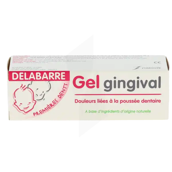 Delabarte Gel Gingival Douleurs Poussée Dentaire 20g