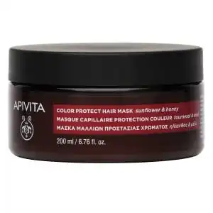 Apivita - Holistic Hair Care Masque Capillaire Protection Couleur Avec Tournesol & Miel 200ml à BRIÉ-ET-ANGONNES