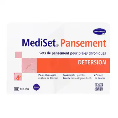 Mediset Set De DÉtersion Avec Curette Plaies Chroniques B/5 à Monsempron-Libos