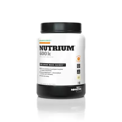 NHCO Nutrition Aminoscience Nutrium 600k Prise de masse Vanille Poudre Pot/1kg