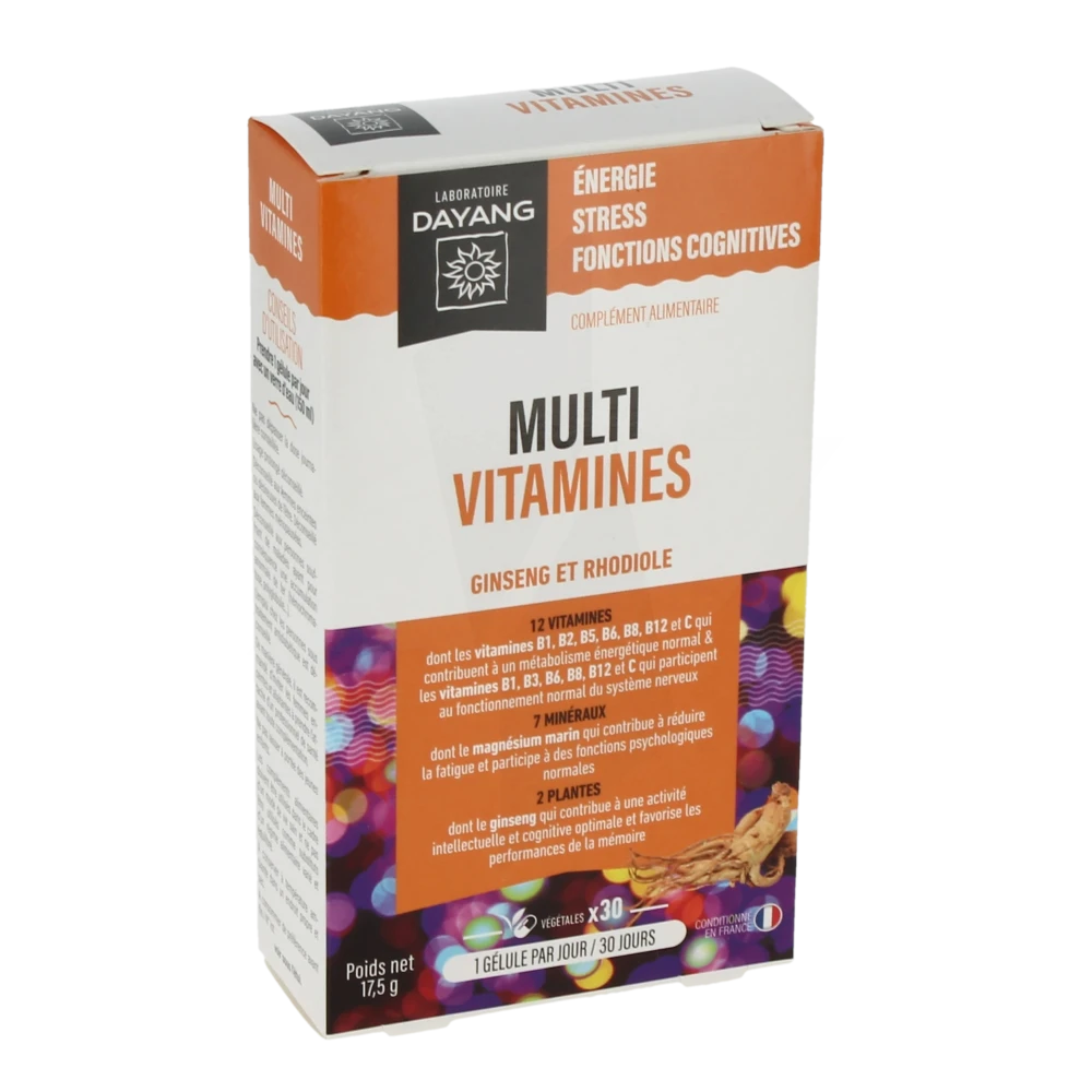 Dayang Multivitamines 30 Gélules