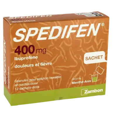 Spedifen 400 Mg, Granulés Pour Solution Buvable En Sachet-dose à Saint-Gervais-la-Forêt