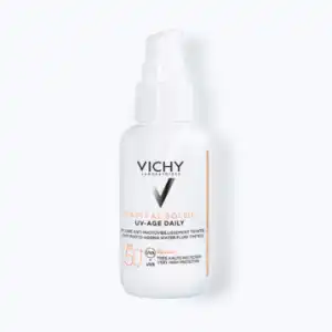 Vichy Capital Soleil Uv-age Daily Teinté Spf50+ Crème Fl Pompe/40ml à IS-SUR-TILLE
