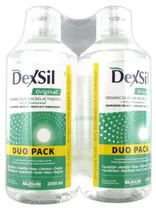 Dexsil Original Silicium Organique Solution Buvable Lot De 2 X 1 L à Entrelacs