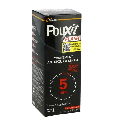 Pouxit Flash Lotion Spray/150ml à Aubervilliers