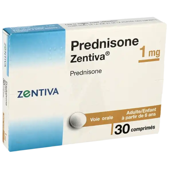Prednisone Zentiva 1 Mg, Comprimé
