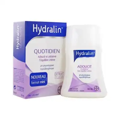 Hydralin Quotidien Gel Lavant Usage Intime 100ml à Nice