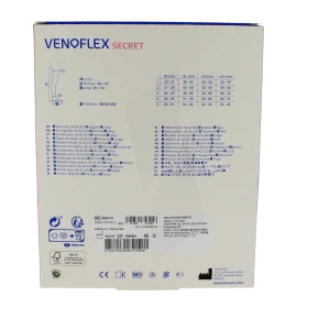 Venoflex Secret 2 Collant Maternité Noir Taille 1n