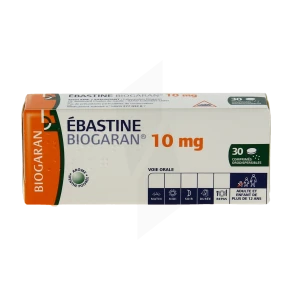 Ebastine Biogaran 10 Mg, Comprimé Orodispersible