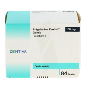 Pregabaline Zentiva 100 Mg, Gélule