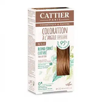 Cattier Coloration Kit 6.4 Blond Foncé Cuivré 120ml à VINCENNES