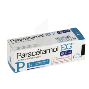 Paracetamol Eg 500 Mg, Comprimé Effervescent