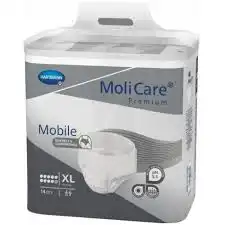 Molicare Premium Mobile 10 Gouttes - Slip Absorbant - Taille Xl B/14 à MONTLUÇON