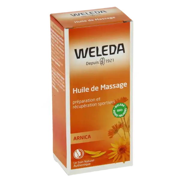 Weleda Soins Corps Huile De Massage Arnica Fl/50ml