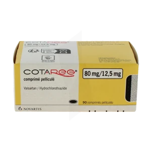 Cotareg 80 Mg/12,5 Mg, Comprimé Pelliculé